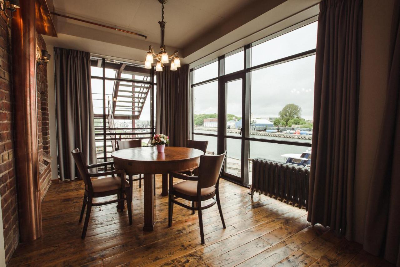 Promenade Hotel Liepaja Bagian luar foto The interior of the restaurant