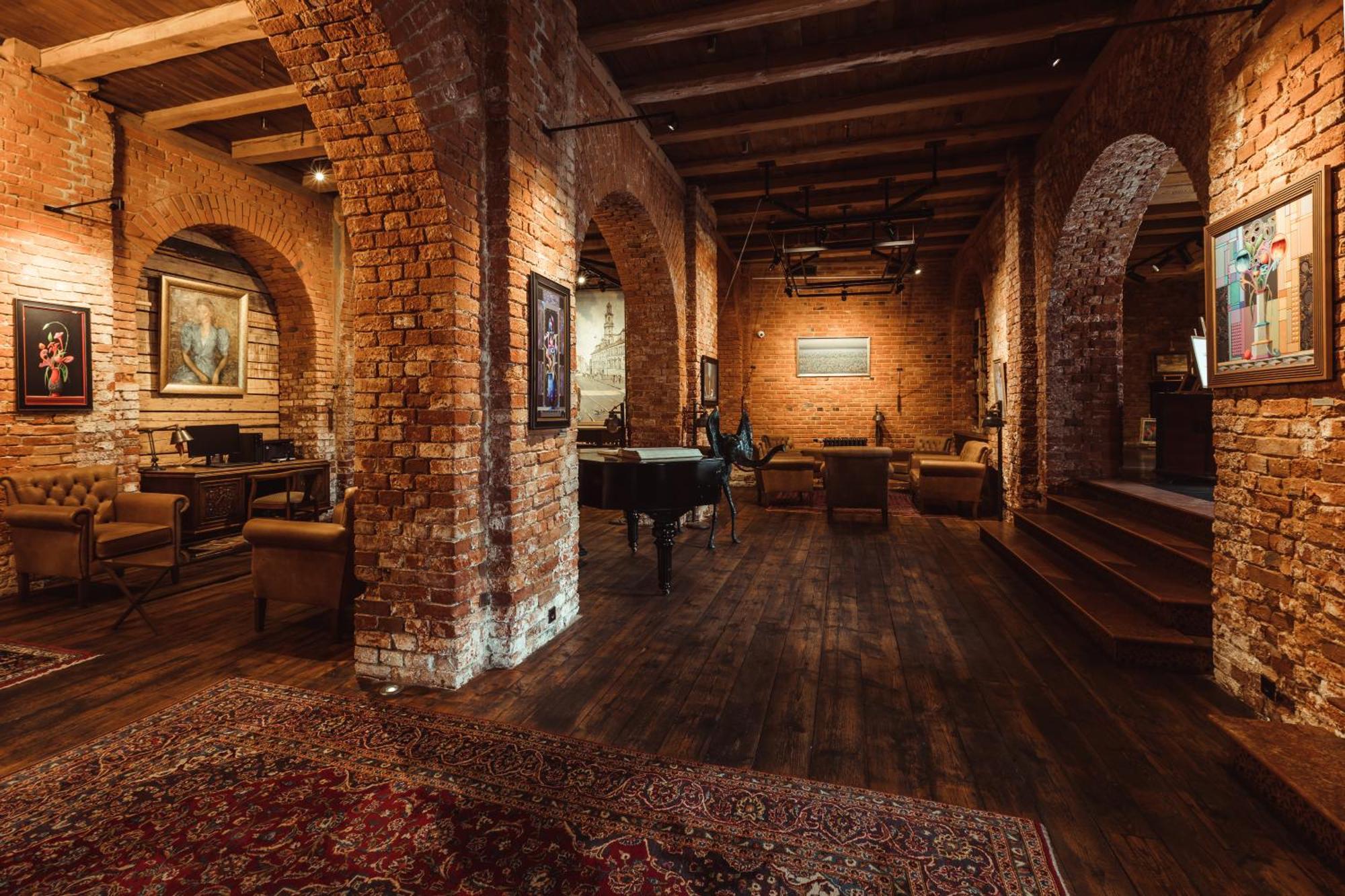 Promenade Hotel Liepaja Bagian luar foto The interior of the restaurant